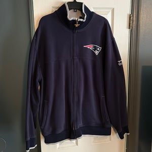 Reebok NFL Patriots full zip jacket. Exclusive team collection. Size XXL.